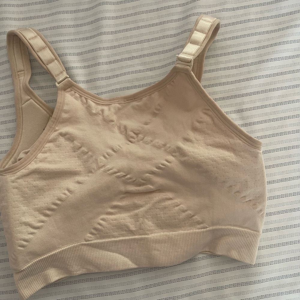 Seamless Beige Women's Bralette